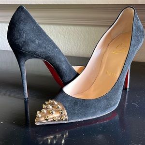 Christian Louboutin Suede Pumps
